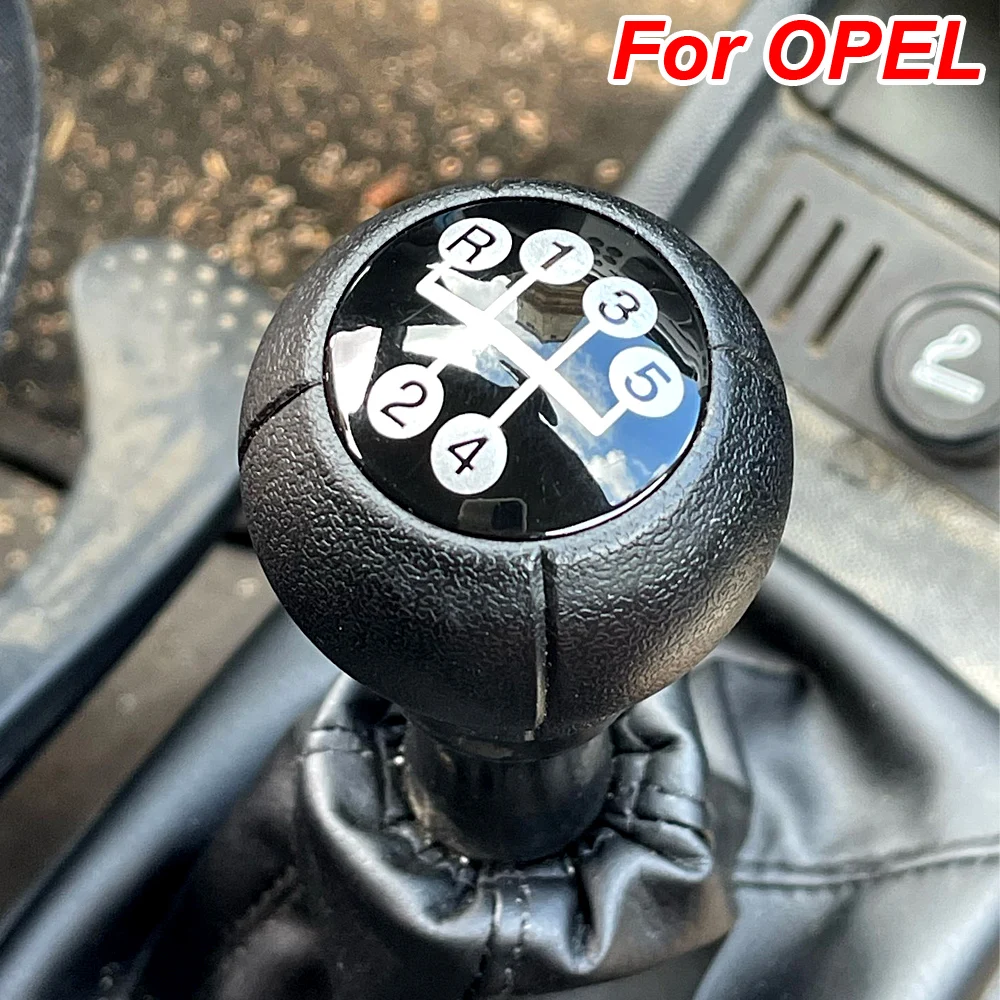 Pommeau de levier de vitesse de voiture, étui de poignées de frein à main  de stationnement, levier de voiture, compatible avec OPEL CORSA C (01-06)