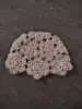 100% Cotton Handmade Crochet Lace Hollow beanies Hat Female Spring Summer Beanies Elegant Skuilles Shopping Head Wear for Women 4