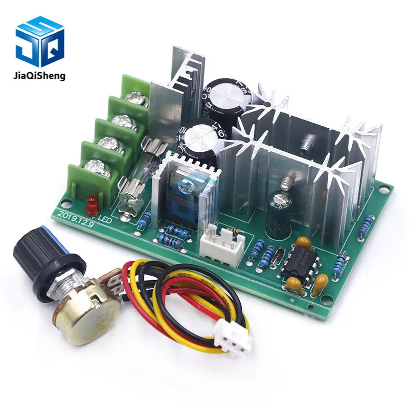 Voltage Regulator Module DC10-60V Motor Speed Control PWM 20A Current High Power Drive