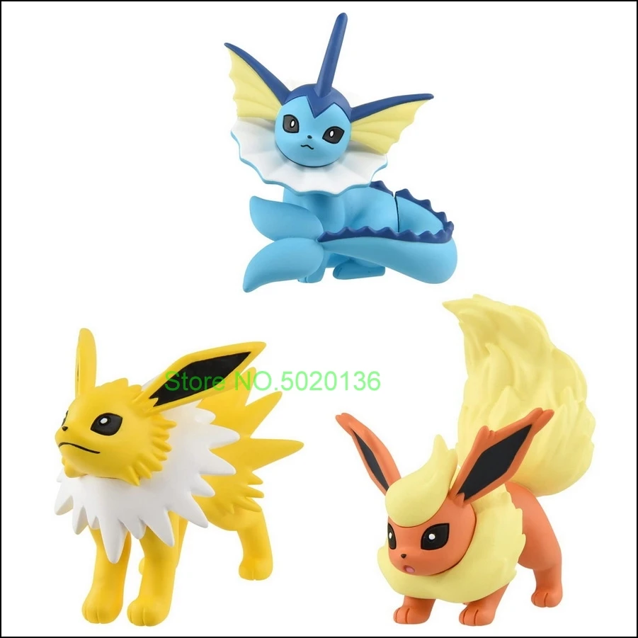 Eevee Family フィギュア Pokemon Eevee Family Figure Toys Model Collection Eevee