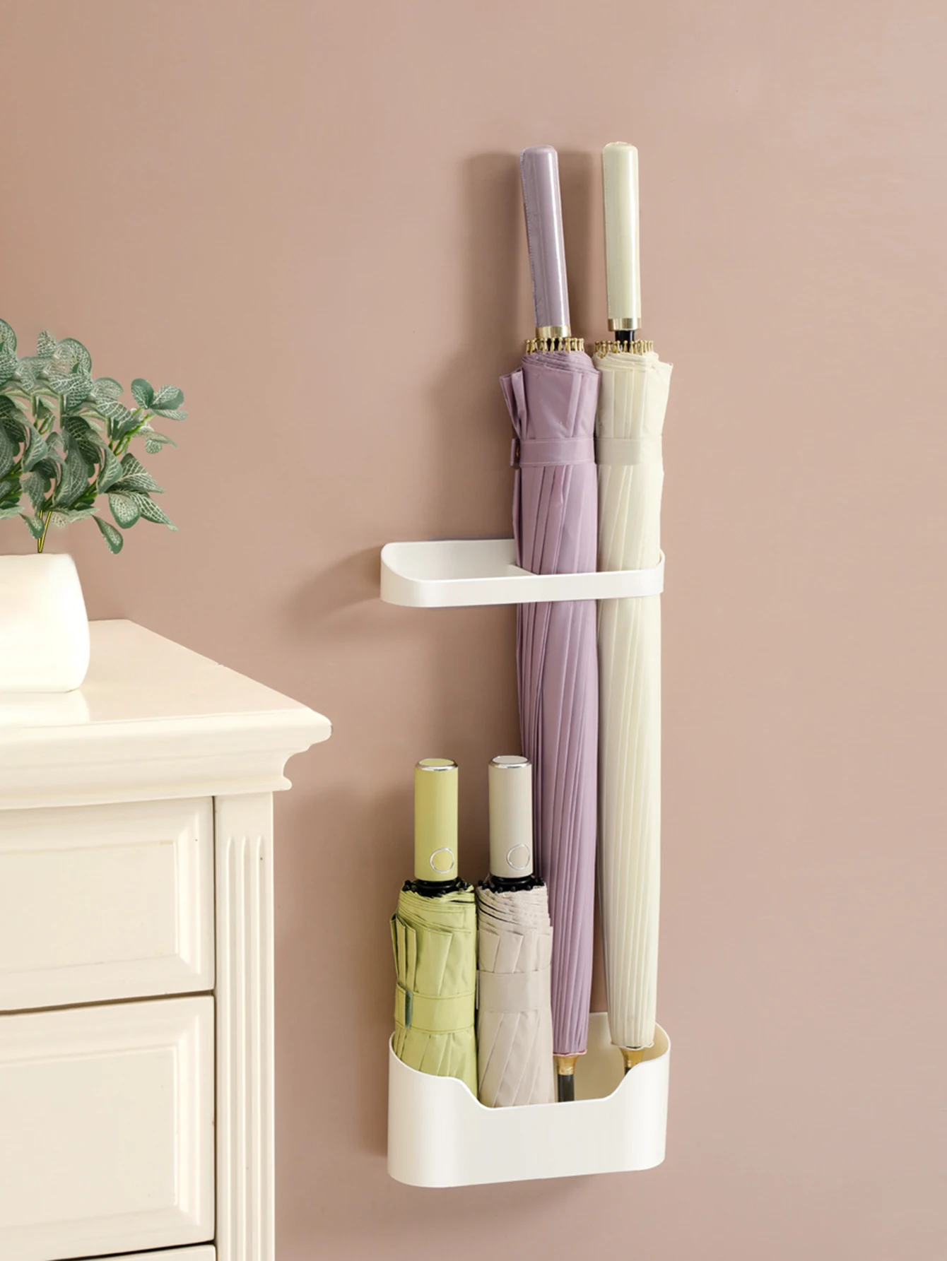 Description Picture 5 of itemUmbrella Storage Rack, Home Door Hook, Non Perforated Wall Hanging, Entrance Door Hanging, Umbrella Draining Storage Rack