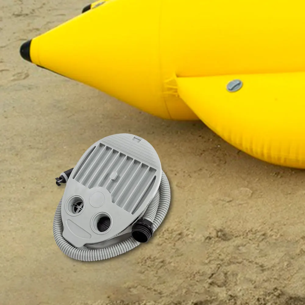 5L Boat Foot Pump High Volume Portable Inflatable Air Pump Portable Air Inflator for Inflatable Boats Beds Swimming Rings