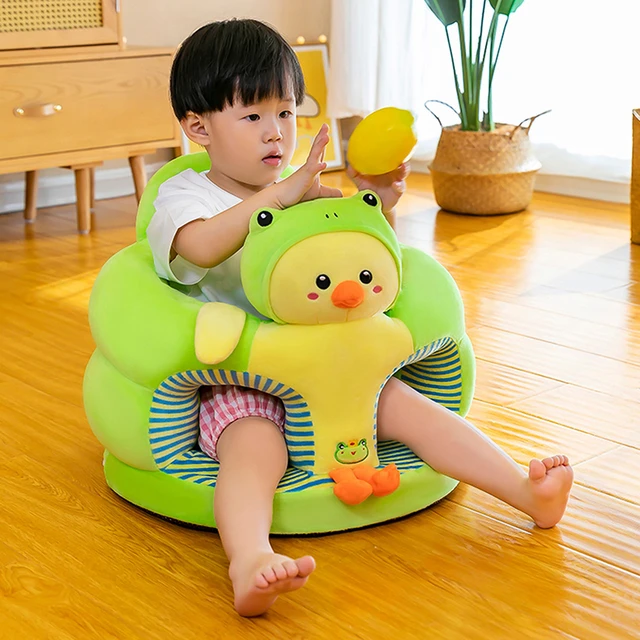 Canapé Siège Chaise Bébé Tout Doux Assis Confort Peluche Jouet