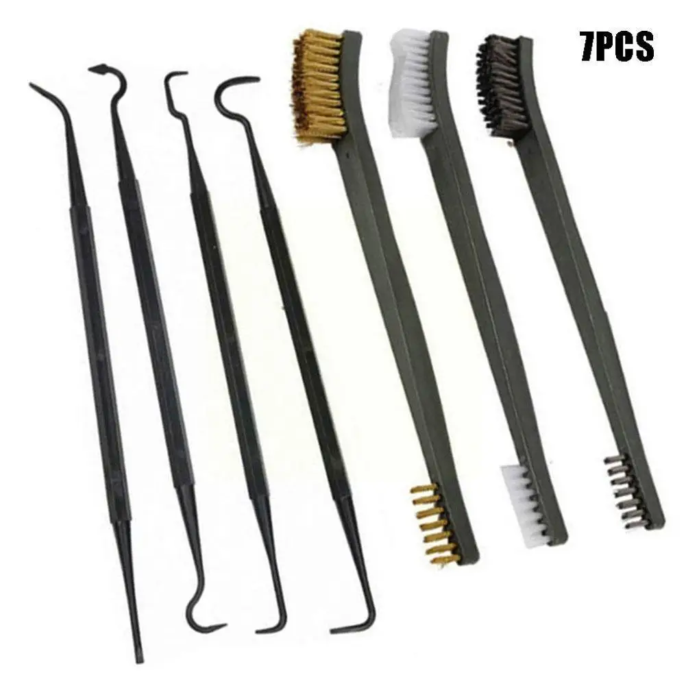 

Multipurpose Car Detailing Cleaning Tool Accessories Nylon 4 Wire 3 and Double-headed Pick Finished Picks Brushes Brush and N4N2