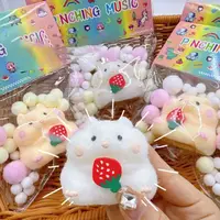 1pc Squeeze Cat Paw Toys Decompressing and Pinching Hamster Decompressing Toy Soft Sticky Stress Relief Relax Toys Gift 1