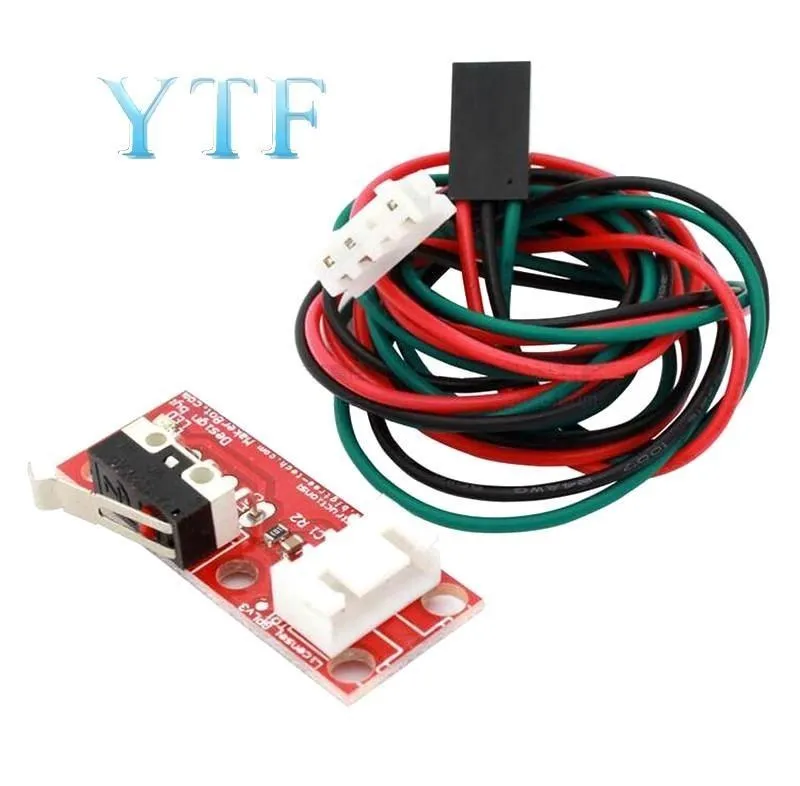 Rampas de Impressora 3d 1.4 Kit Mega 2560 Heatbed Mk2b 12864 Controlador Lcd Drv8825 Endstop Mecânico Cabos - Imagem 4