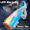 LED Marquee Electric Water Gun for Kids Full Automatic Absorb Water High Powerful Watergun Summer Outdoor Pool Children Gun Toys 1