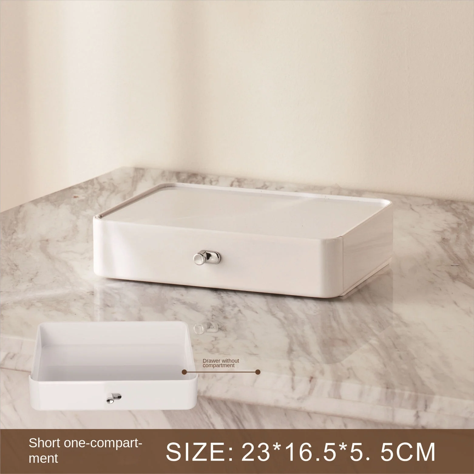 Makeup Storage Box Cosmetic Organizer Box Large Capacity Dustproof Desktop Drawer Make Up Drawer Jewelry Lipstick Rack Container 6