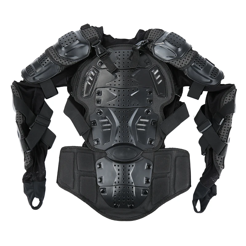 Motorcycle Protective Armor Gear Full Body Armor Cloth Motocross Turtle Back Protection Motorcycle Jackets Black Durable