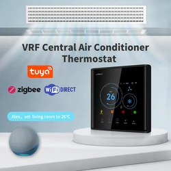 For Toshiba Mitsubishi Electric Midea Gree Fujitsu Tuya Wifi VRF Air Conditioner Smart Thermostat For Google Home Alexa DuerOS