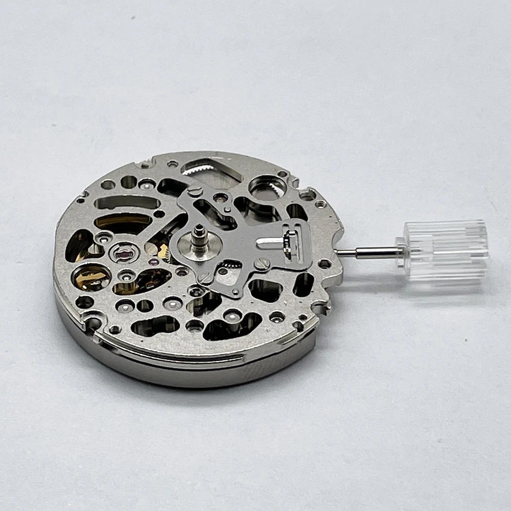 Watch Movement Japan Genuine NH70 NH70A Mechanical Movement 24 Jewels Skeleton Mechanism Modification Automatic Watch Replace Movement