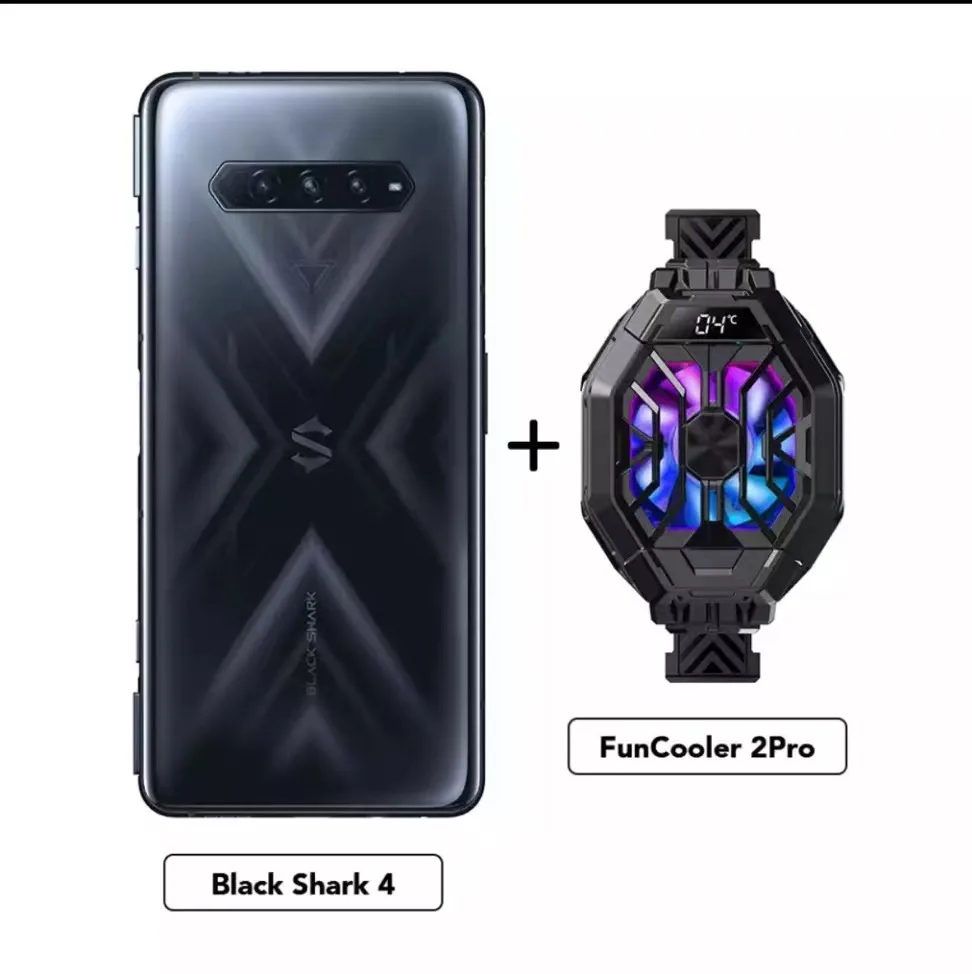 ddr4 ram IN STOCK Global Version Black Shark 4 5G Gaming Smart Phone 6.67 Inch Celular NFC Snapdragon Magnetic Pop-Up Triggers Cellphone ram pc 8GB RAM
