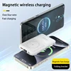 Xiaomi 50000mAh 2-in-1 Wireless Magnetic Power Bank Built-in 4 Wires Portable External Battery For iPhone Samsung Android New 3