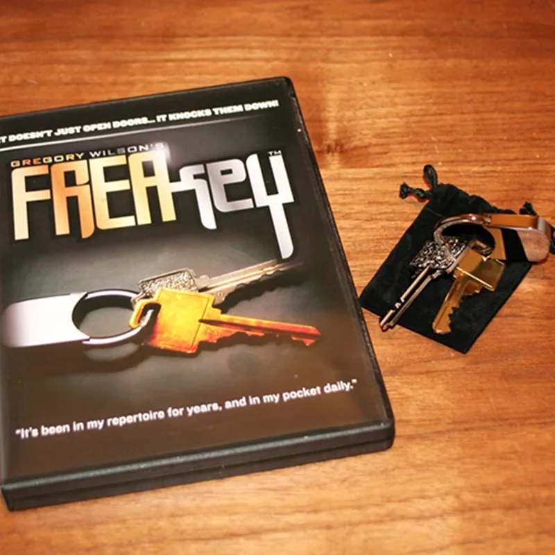 

FreaKey By Gregory W Magic Tricks Key Close Up Stage Magic Tricks Tools Mentalism Comedy
