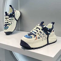 Spring Autumn New Luxury Men's Sneakers Tall Thick Bottom Youth Casual Shoes Comfortable Durable Breathable Running Sports Shoes 1