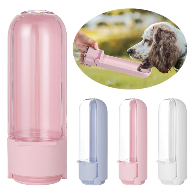 Portable Pet Dog Water Bottle Drinking Bowls For Small Large Dogs Travel Wallking Dog Feeding Water Dispenser Pet Supplies 420ml Portable Pet Dog Water Bottle Drinking Bowls For Small Large Dogs Travel Wallking Dog Feeding Water Dispenser Pet Supplies 420ml