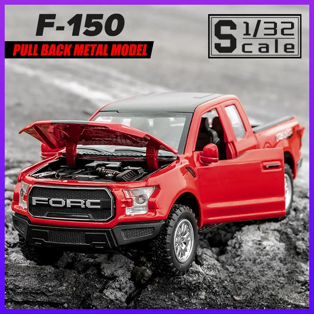 Ford F-150 1/32スケール 1:32 Ford F150 RV Pickup Truck Alloy Model Car Toy Diecasts