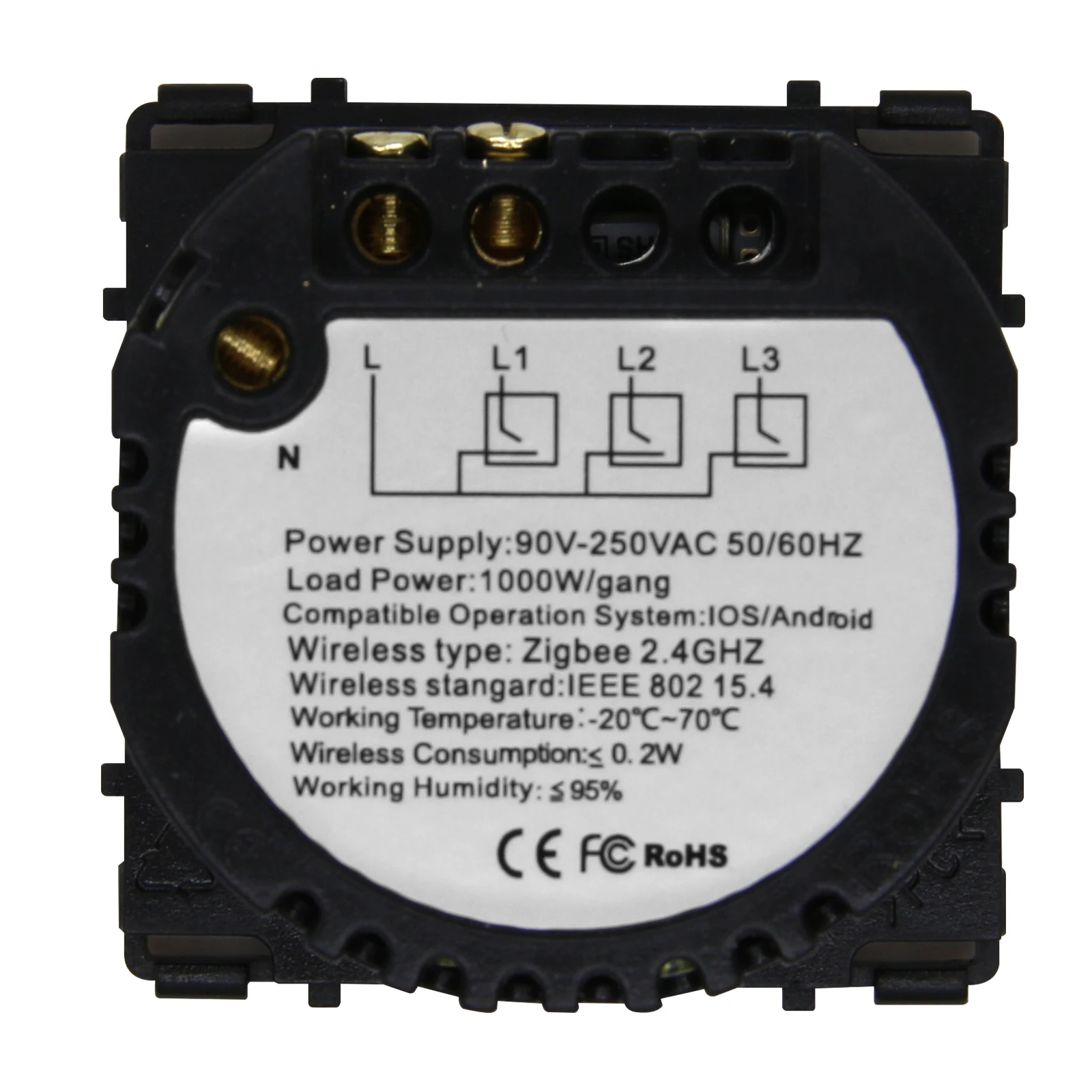 funcao parte inteligente tuya alexa controle sem vidro neutro 03