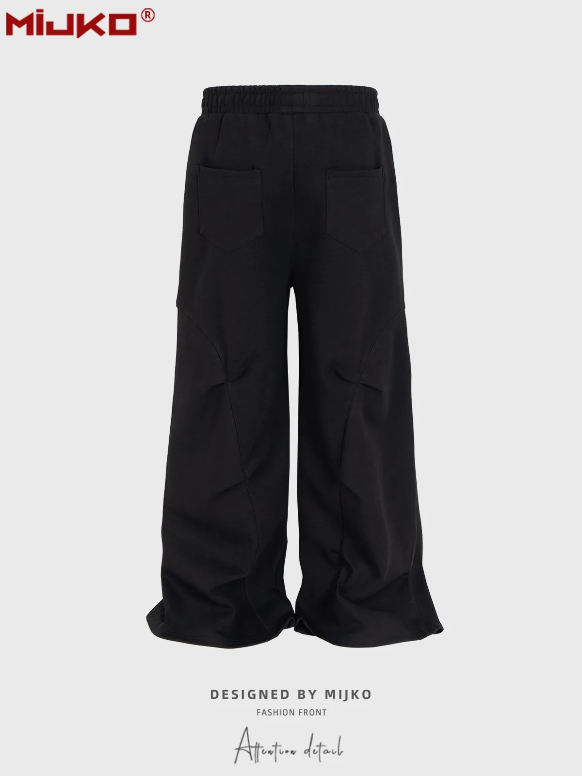 パンツ Mijko black gimmick cargo pants street Mijko black gimmick cargo pants street