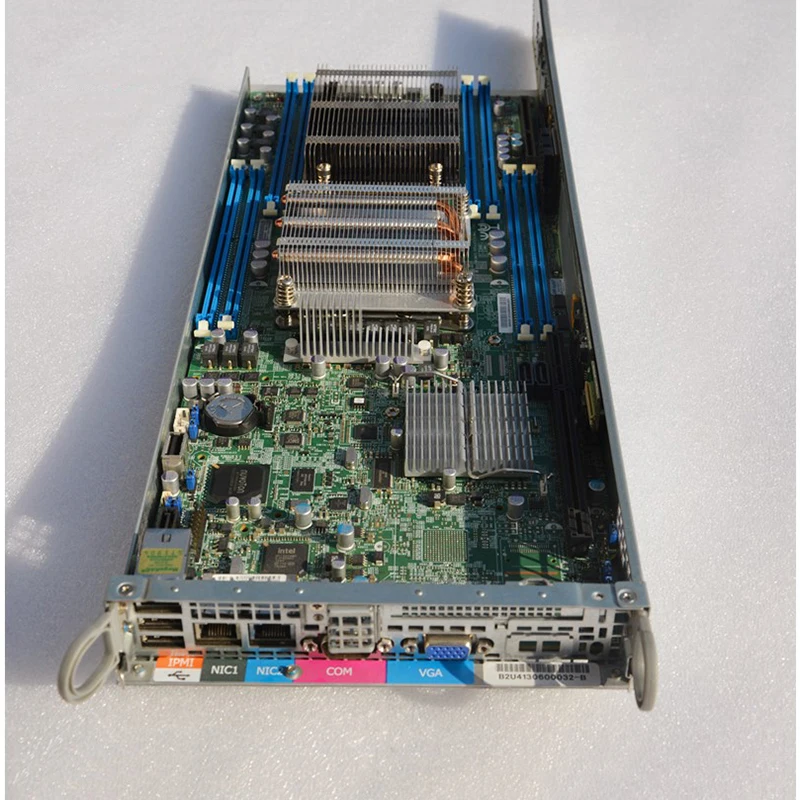 Server PC Motherboard For Supermicro X9DRT-HF C602 LGA2011 2U Support E5-26XX V2 Mainboard