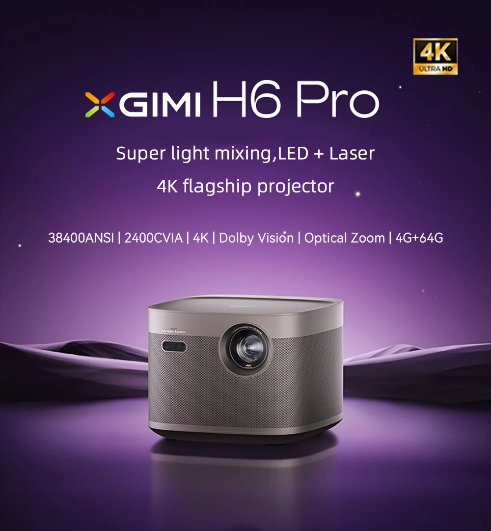 Máy chiếu XGIMI H6 Pro 4k