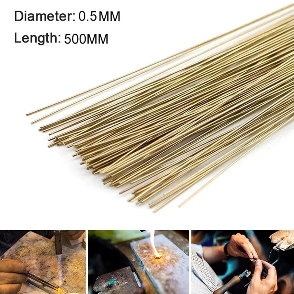 Silver Welding Rods Gold Soldering Wire Soldering Rods Metal Brazing Rod For Jewelry Repair Solder Tools welding rods welding wire tin solder rod silver solder piece 10pcs 1.64ft