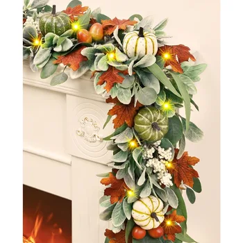 Fall Leaves Garland 1