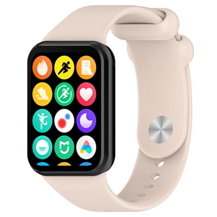 Silicone Smartwatch Wristband Bracelet - Versatile and Durable Watch Accessories