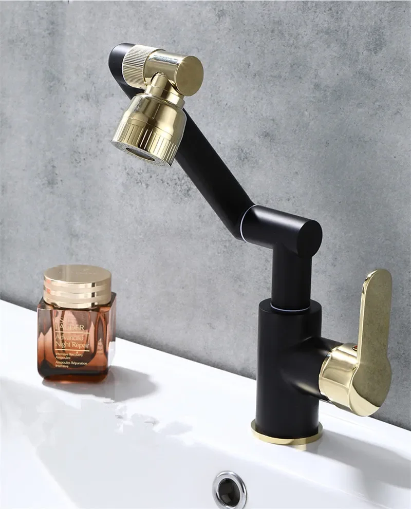 Description Picture 3 of itemMultifunction Bathroom Faucet Antique Bronze Sink Hot Cold Water Mixer Crane Deck Mounted Universal Water Taps
