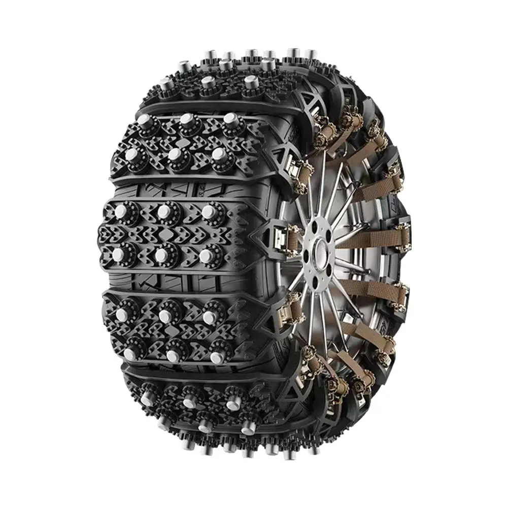 Rubber Anti-skid Chain No Jack Car Tires Sediment Beef Tendon Snow Tires Cleaning Maintenance Snow Chains