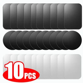 1/2/5/10 pezzi adesivi magnetici per supporto per telefono per auto con disco in metallo adesivo patch magnetico per supporto per auto per telefono cellulare tablet