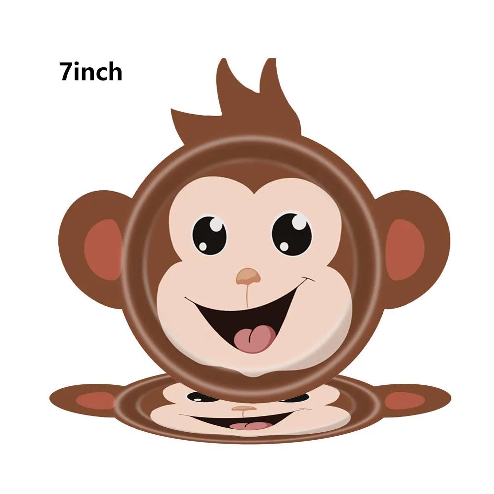 Monkey Paper Plate