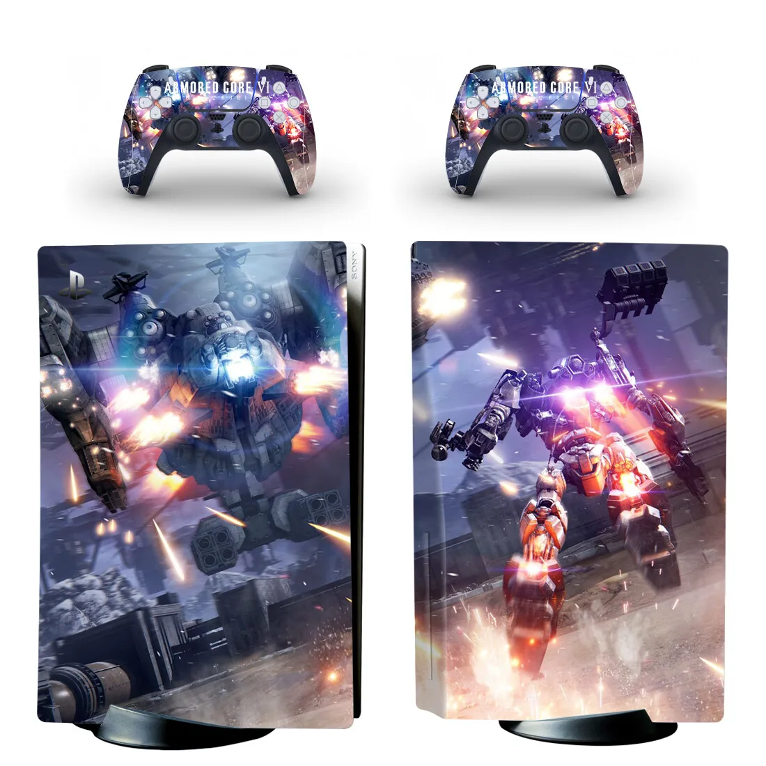 ARMORED CORE VI FIRES OF RUBICON PS5 Standard Disc Skin Sticker Decal Cover  for Console and Controllers PS5 Skin Sticker Vinyl - AliExpress