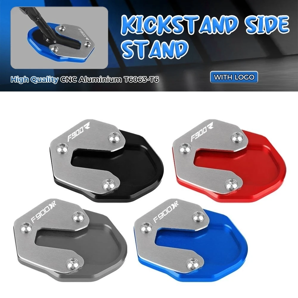 

For BMW F900R F900XR 2020-2022 2023 Side Stand Kickstand Extension Plate Enlarger Support Base Motorcycle Kick Stand Support