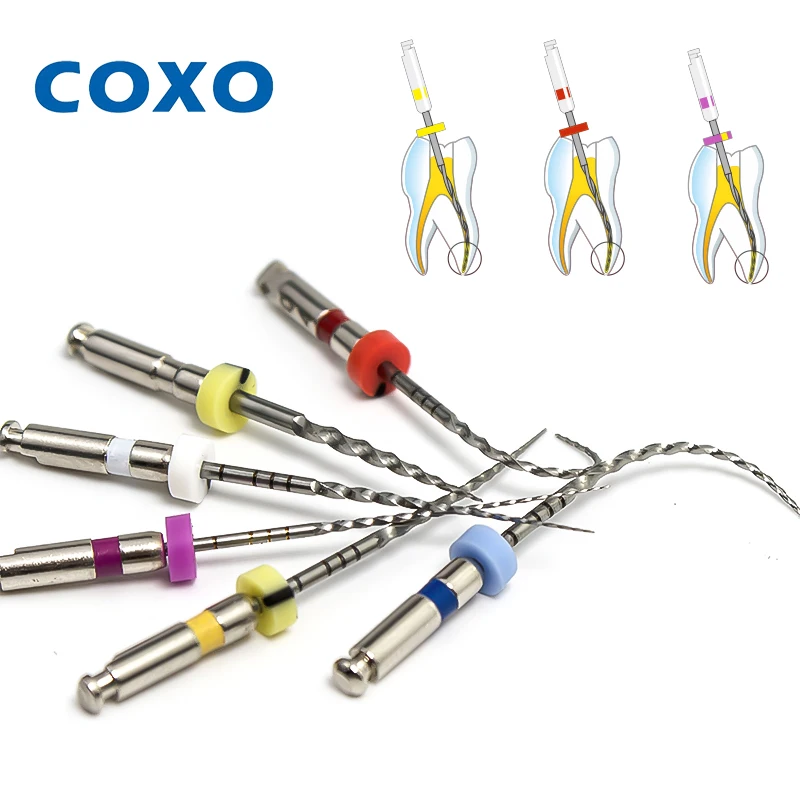 Soco Plus 6 Pz/Scatola File Del Canale Radicolare Attivato Strumenti Del Dentista File Del Canale Radicolare File Endodontici Lime Rotanti Dentali Mat