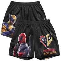 24/25 Exclusive Original Quick-drying Sports Shorts Unisex Marvel Spider-Man Deadpool Venom Co-titled Vest Y2k Vintage Shorts 2
