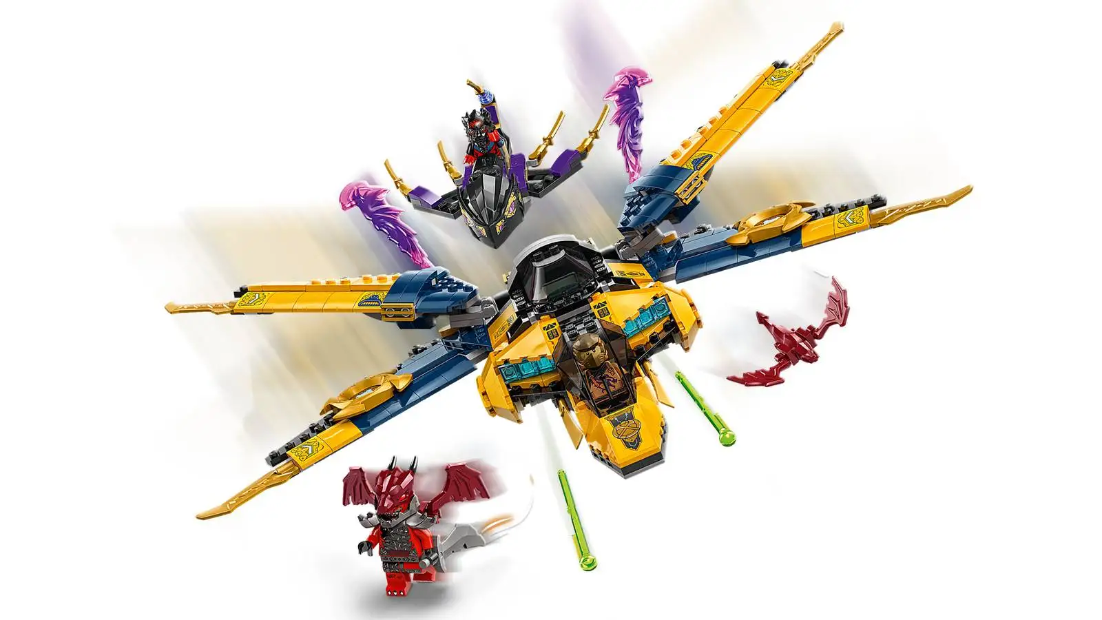 LEGO® KRas and Arin's Super Storm Jet Toy Set for Ages 8 and Up