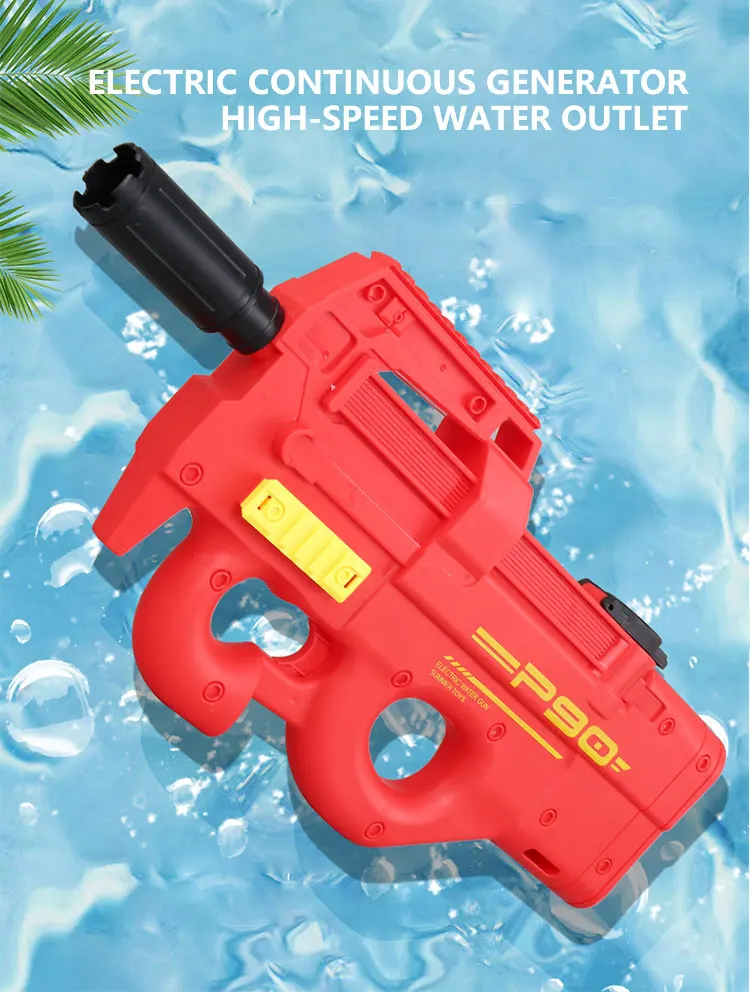 Pistolet à Eau Électrique 450CC + 150CC - Puissant Automatique Pour Batailles D'Eau