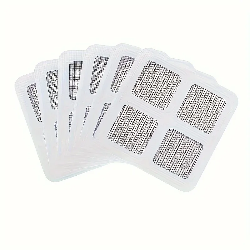 30pcs Disposable Shower Drain Hair Catcher Mesh Shower Drain Covers Floor Sink Strainer Filter Hair Stopper For Bathroom Kitchen 6