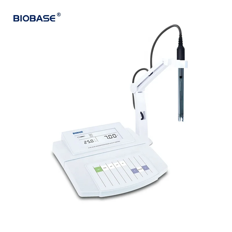 

BIOBASE Benchtop pH Meter Multifunctional Benchtop Digital Lab Water Quality Test Instrument Meter for Water Test