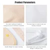 Castor Oil Pack Wrap Reusable Organic Cotton Castor Oil Pack for Shoulder Back Hand Castor Oil Wrap for Insomnia Constipation 5