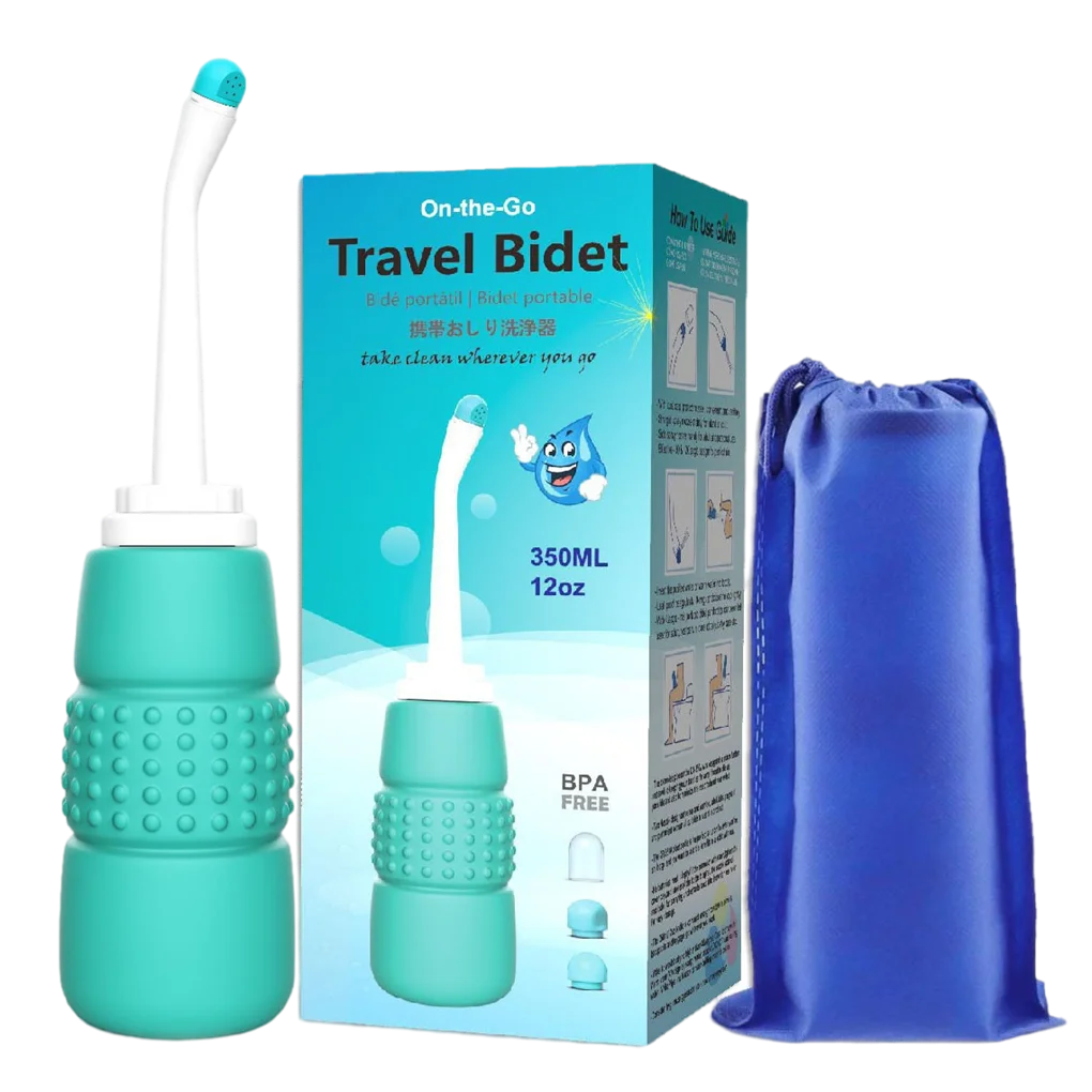 

Portable Handheld Bidet Sprayer 350ml Shower Spray Water Empty Bottle Hygiene Tool Postpartum Menstruating Travel