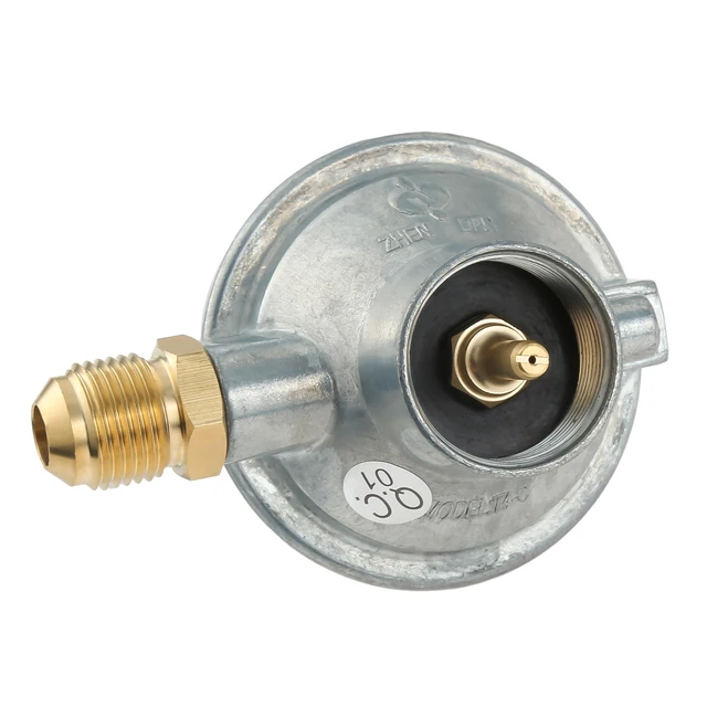 1Set 1Lb Propánszabályozó 5 Láb Gumi Tömlő Szerelvény 3/8 "Forgó Női Hím Fáklya Illesztőszelep Csatlakozás Egyszerű - Image 4