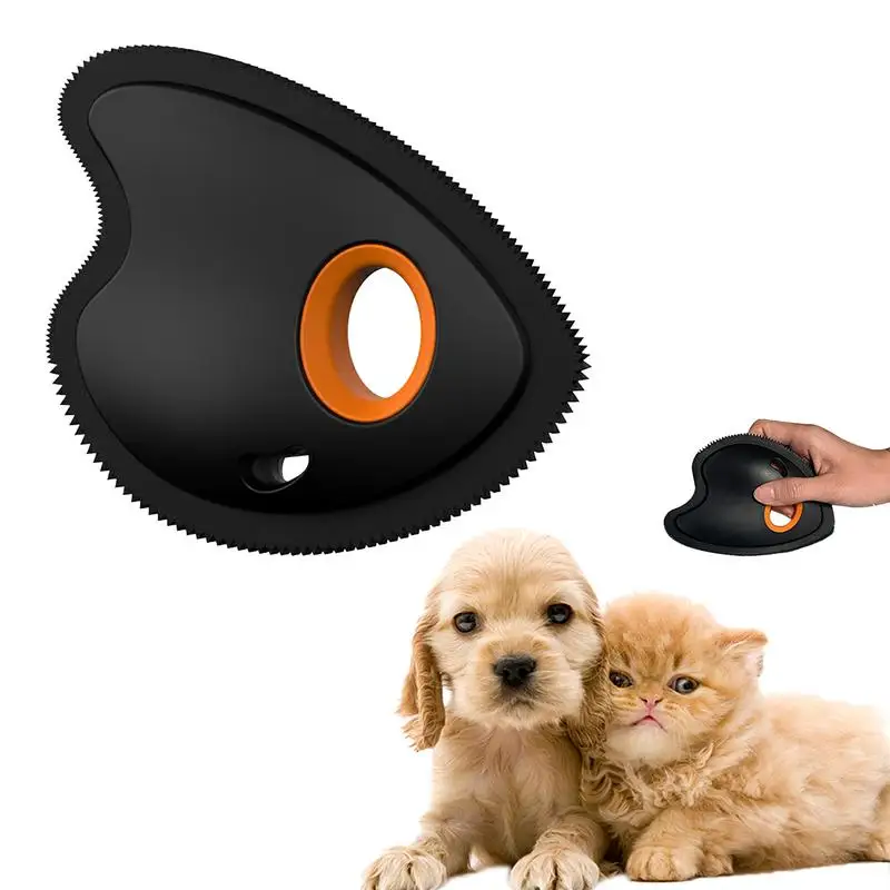 

Dog Hair Remover Triangle Pet Hair Remover Reusable Cats Dogs Hair Removal Brush Easy To Clean And Use Triangular Shape Pet Hair