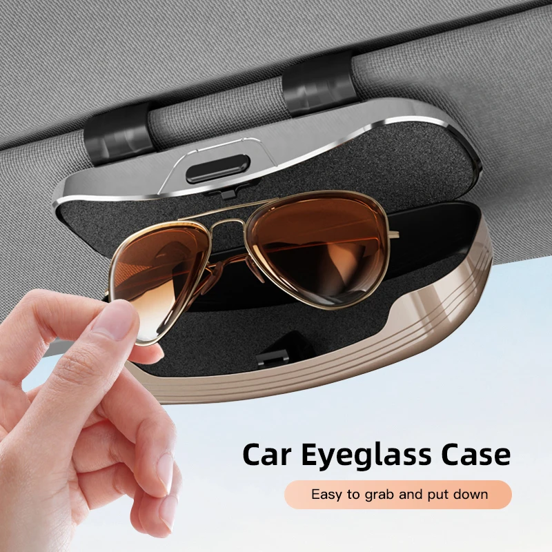 자동차 선 바이저 선글라스 케이스 안경 홀더 자동차 액세서리 안경 상자 지프 레니게이드 컴퍼스 그랜드 체로키 랭글러