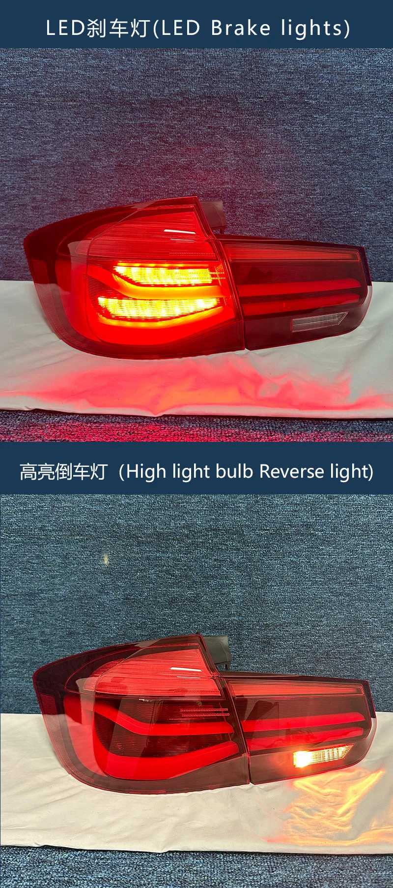 J ONE BMW F31 مصباح ليد خلفي 3 سلسلة 320 328 F81 MP توجيه ديناميكي 2012-2019 م أداء عربة بجولة