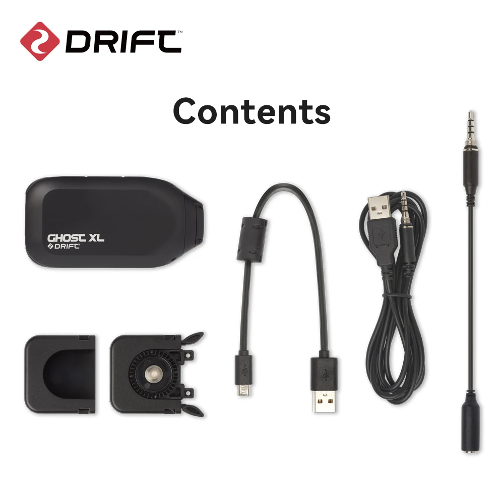 Drift Innovation Ghost XL Action Camera 1080 Full HD Video Camera with Rotating Lens and Dash Cam Mode IPX7 Waterproof Camera 6