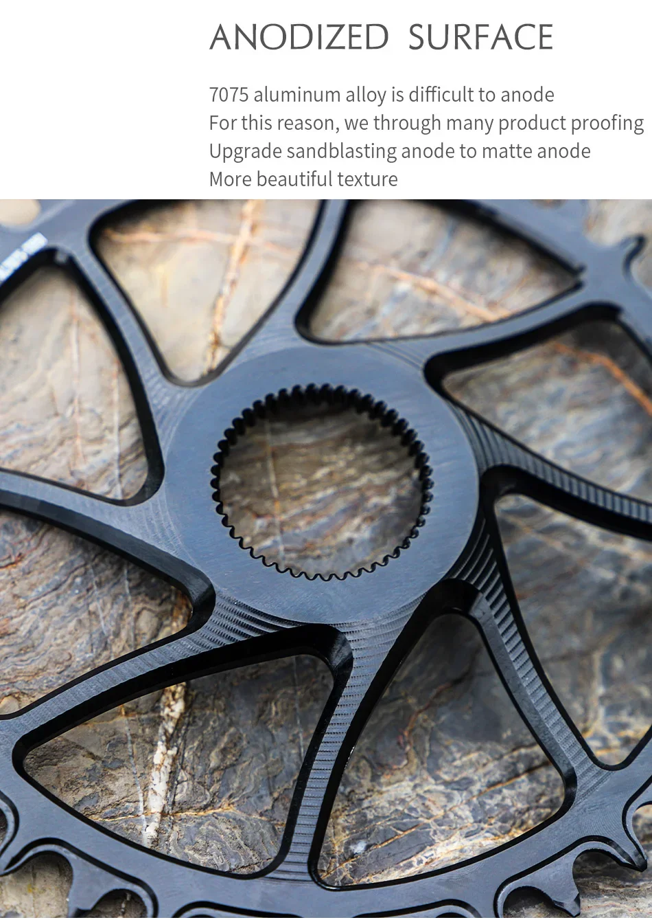 6mm Offset Positive and Negative Teeth Chainring for Crank