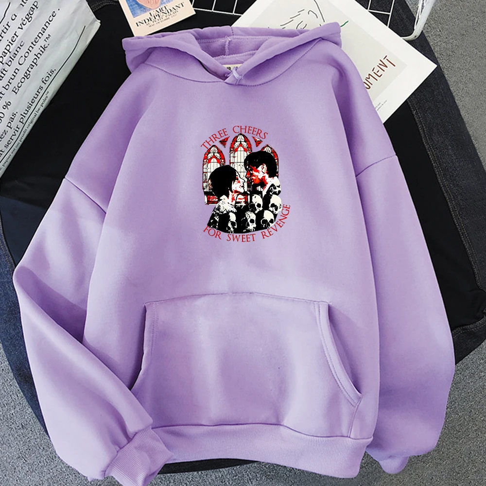 

My Chemical Romance Oversized Hoodie Fashion Manga/Comic Sweatwear Couple Sweatshirt Men/women Four Seasons Casual Polyester