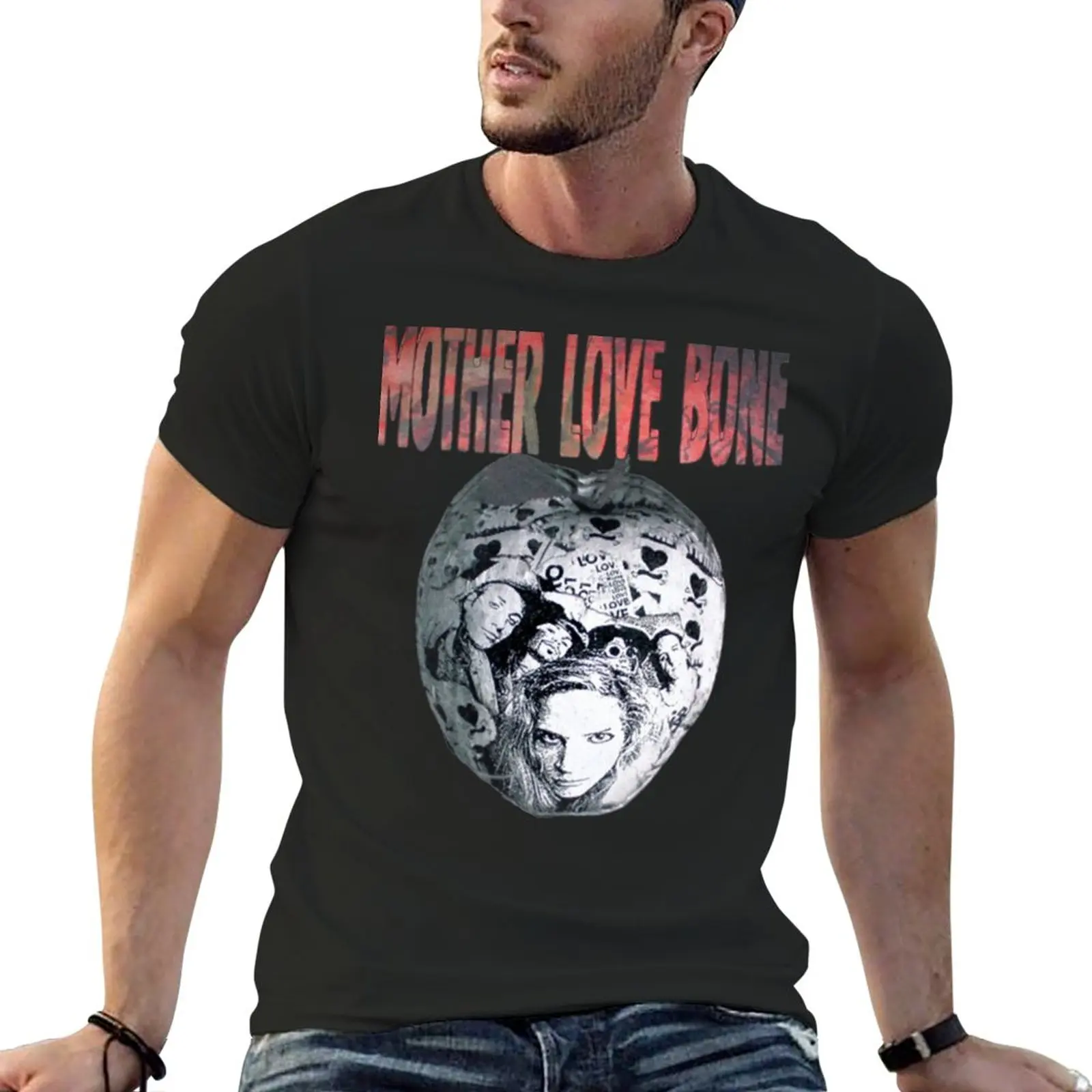 

New mother love bone T-Shirt T-Shirt customized t shirts vintage t shirt sweat shirt Short sleeve tee mens t shirt